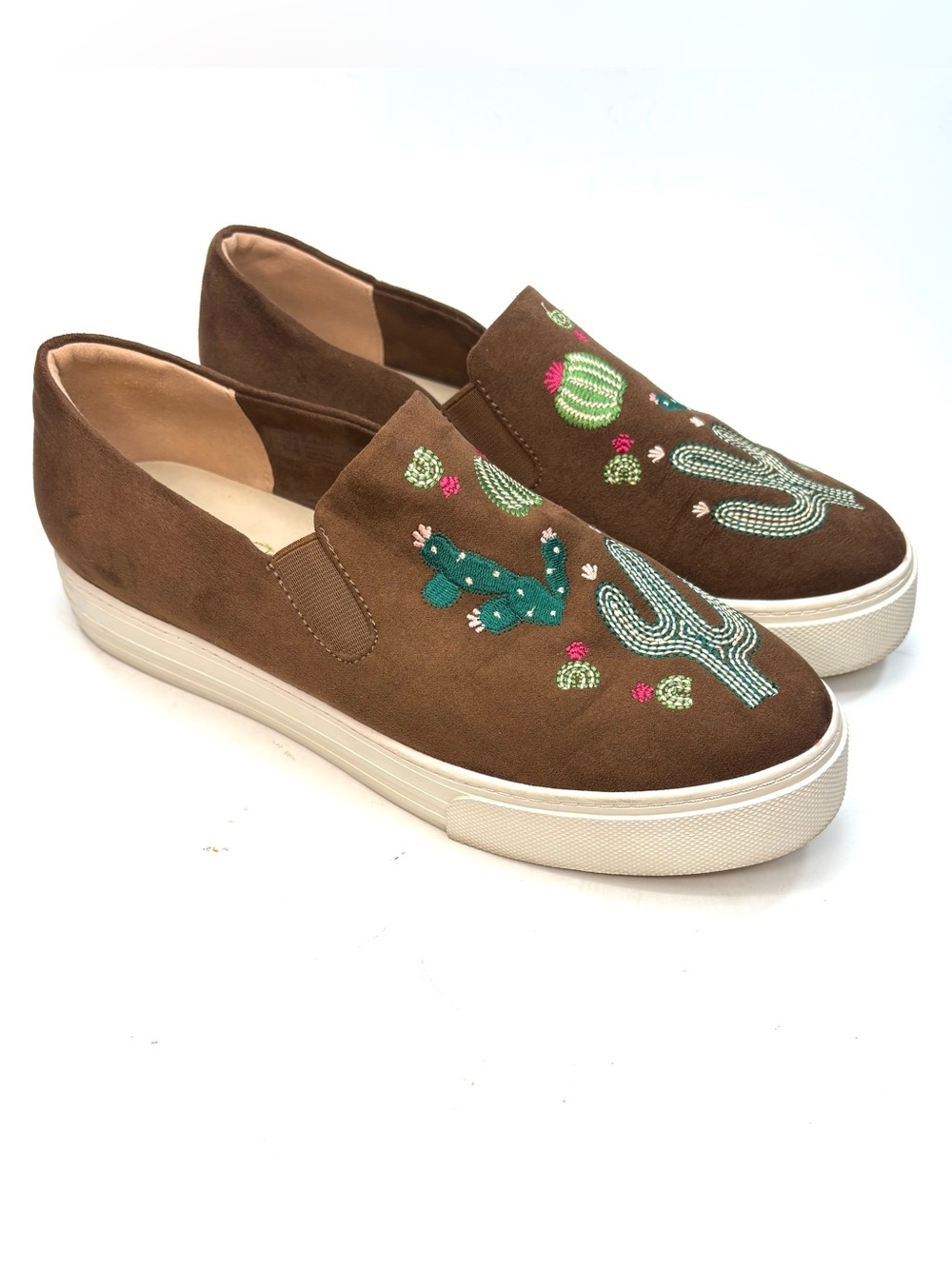 ARIAT Unbridled Isabella Cactus Platform Sneakers | 8.5